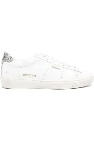 Golden Goose Distressed Effect Laceup Sneakers