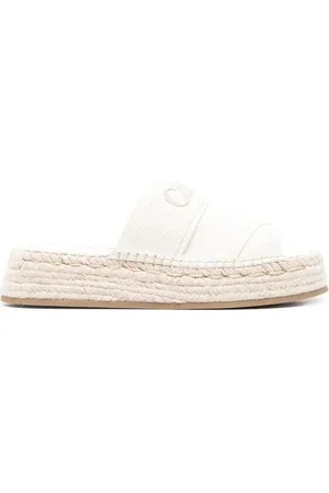 Chloé Crossover Strap Platform Sandals