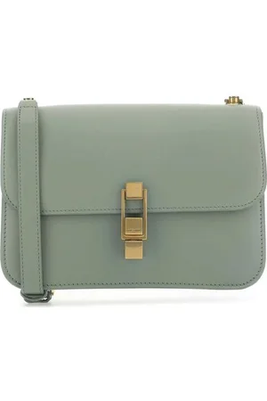 Saint Laurent Leather Carré Shoulder Bag