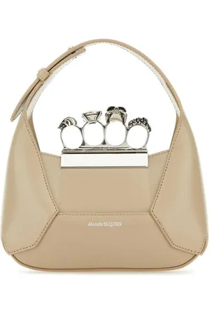 Alexander McQueen Mini Jewelled Hobo Handbag