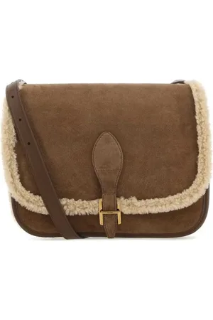 Saint Laurent Suede Crossbody Bag