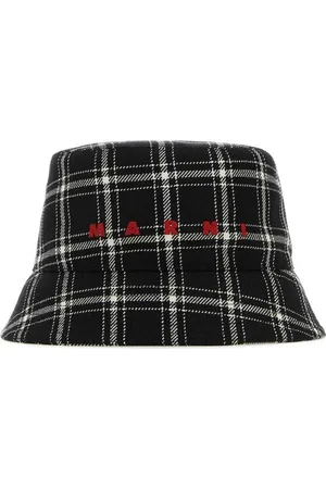 Marni Embroidered Wool Bucket Hat