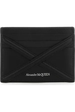 Alexander McQueen Leather Card Holder