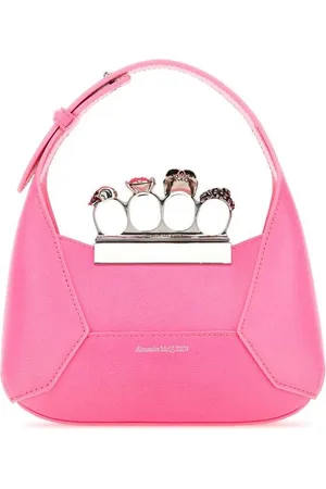 Alexander McQueen Mini Jewelled Hobo Handbag