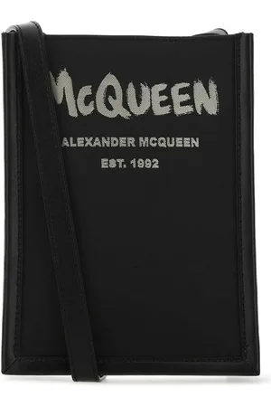 Alexander McQueen Fabric Mini Edge Crossbody Bag