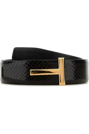 Tom Ford Printed Python Reversible Belt