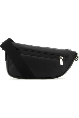 Burberry Leather Shield Crossbody Bag