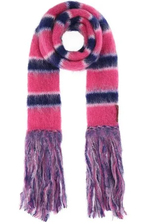 Marni Embroidered Mohair Blend Scarf
