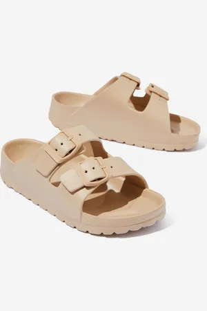 Geweo Cloud Sandals for Women Men Buckle Sandals Super Comfy Cloud Slippers  Thick Sole Pillow Slippers Non-Slip Bathroom Slippers for Pool Beach Summer  Sliders Unisex Beige 4/4.5UK(37/38EU) | EVI MomStuff