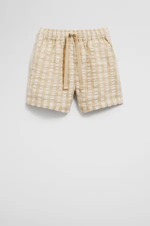 COUNTRY ROAD Check Short Shell in Size 0-3 Months | Cotton/Polyester