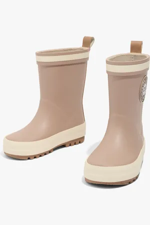 COUNTRY ROAD Classic Gumboot Shoes Mushroom in Size 19 | 100% Rubber