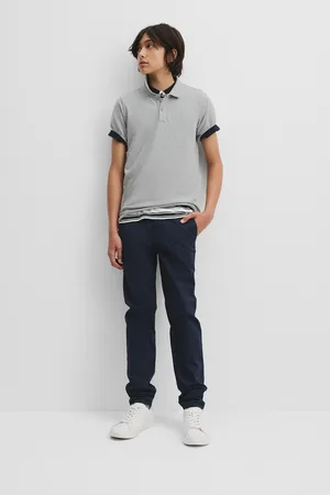 COUNTRY ROAD Teen Recycled Blend Polo Shirt Light in Size 10 | 100% Cotton