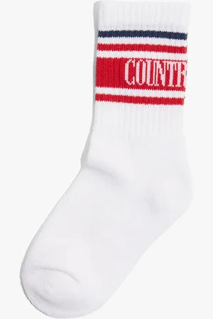 COUNTRY ROAD Unisex Heritage Socks in Size 4-6 | Cotton/Nylon/Elastane