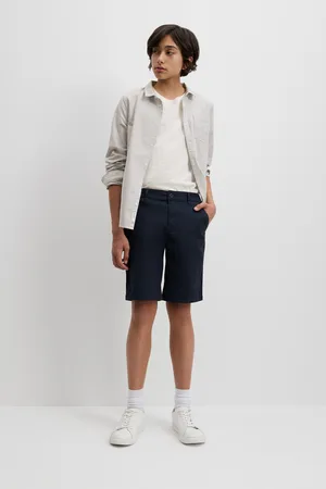 COUNTRY ROAD Teen Chino Short Navy in Size 14 | Cotton/Elastane