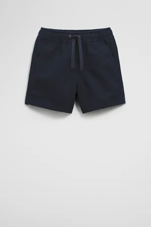 COUNTRY ROAD Cotton Short Navy in Size 0-3 Months | Cotton/Linen