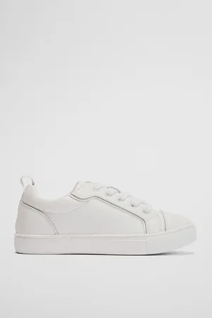 COUNTRY ROAD Girls Lace Up Sneaker in Size 24 | 100% Leather