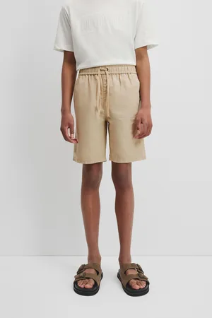 COUNTRY ROAD Teen Short Wheat in Size 8 | Cotton/Linen