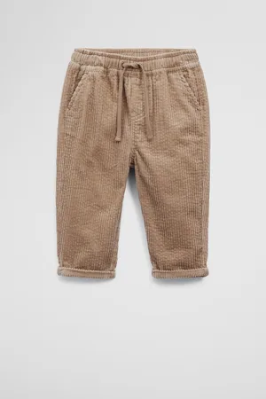 COUNTRY ROAD Corduroy Pants Almond in Size 0-3 Months | 100% Cotton