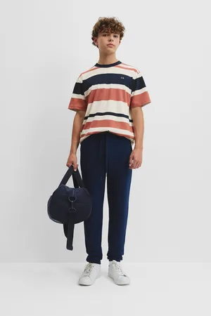 COUNTRY ROAD Teen Recycled Blend Sweat Pants Navy in Size 10 | 100% Cotton