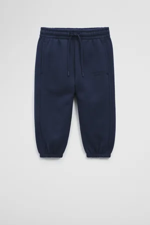 COUNTRY ROAD Girls Australian Modern Track Pants Navy in Size 6-12 Months | 100% Cotton