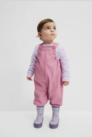 COUNTRY ROAD Girls Rain Overall Pants Berry in Size 18-24 Months | 100% Polyester