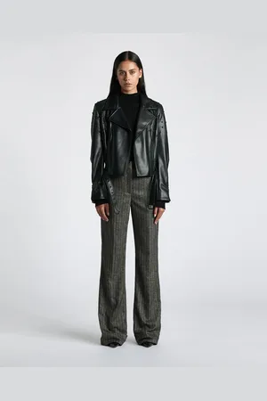 Cue Embellished Biker Jacket