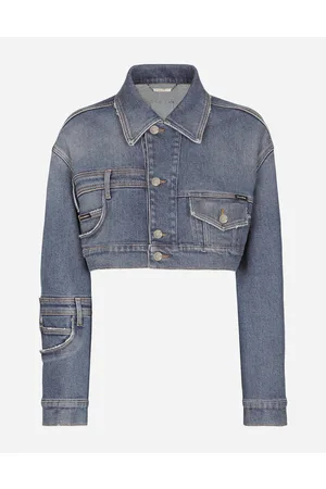Dolce & Gabbana Denim - Short patchwork denim jacket