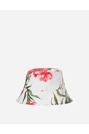 Dolce & Gabbana Children best seller selection - Carnation-print poplin hat