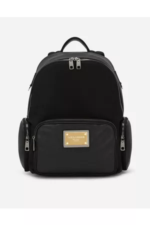 Dolce & Gabbana Backpacks and Fanny Packs - Nylon and grainy calfskin backpack