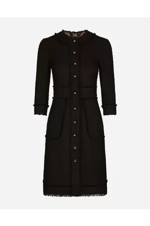 Dolce & Gabbana Dresses - Raschel tweed midi dress