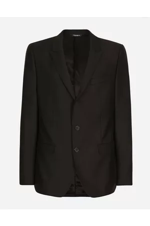 Dolce & Gabbana Suits and Blazers - Wool and silk Martini-fit suit