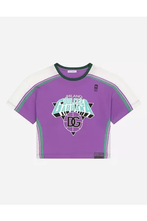 Dolce & Gabbana Children best seller selection - Jersey T-shirt with DG Sport print