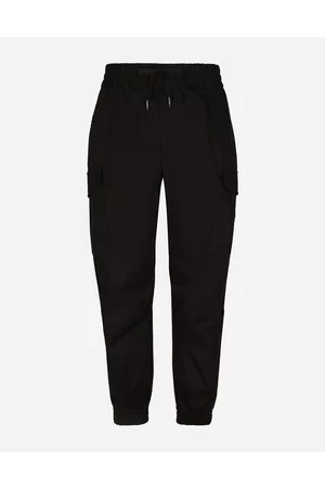 Dolce & Gabbana Trousers and Shorts - Cotton cargo pants with branded tag