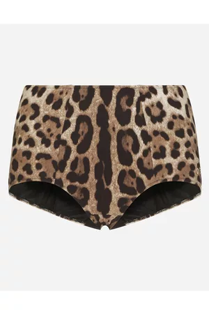 Dolce & Gabbana Beachwear - Leopard-print cashmere sweater