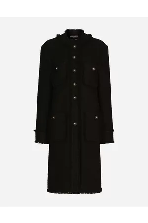Dolce & Gabbana Coats and Jackets - Single-breasted tweed coat