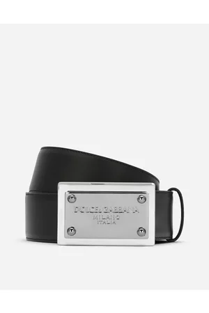 Dolce & Gabbana Belts - Calfskin belt with branded tag