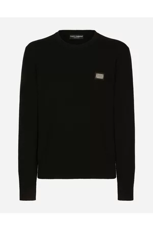 Dolce & Gabbana Collection - Wool round-neck sweater with branded tag