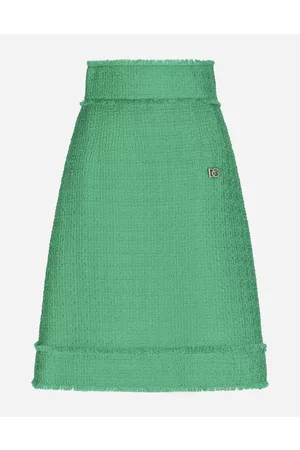 Dolce & Gabbana Skirts - Raschel tweed midi skirt