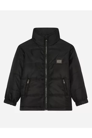 Dolce & Gabbana Coats and Jackets - Nylon jacket with logo tag