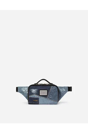 Dolce & Gabbana Backpacks and Fanny Packs - Patchwork denim belt bag