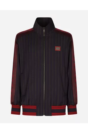 Dolce & Gabbana Coats and Jackets - Pinstripe wool jacket with branded tag