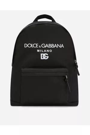 Dolce & Gabbana Accessories - Nylon backpack with Dolce&Gabbana Milano print