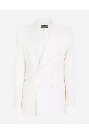 Dolce & Gabbana Blazers - Double-breasted virgin wool jacket