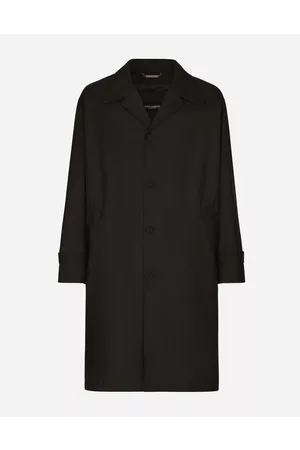 Dolce & Gabbana Coats and Jackets - Nylon trench coat with logo tag