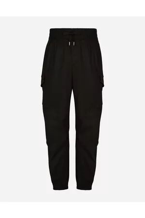 Dolce & Gabbana Trousers and Shorts - Cotton cargo pants with branded tag