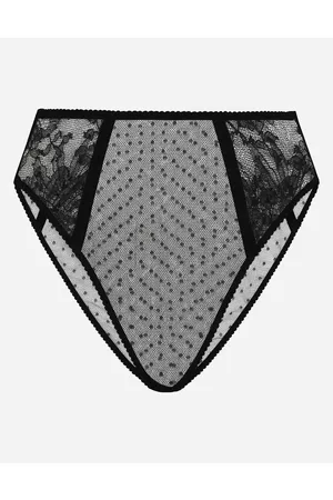 Dolce & Gabbana Underwear - High-waisted lace briefs