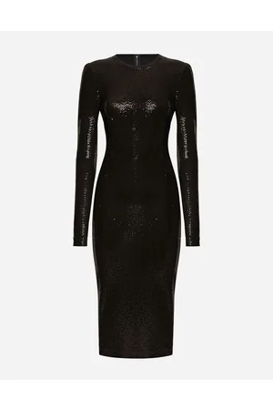 Dolce & Gabbana Dresses - Jersey midi dress with sequins