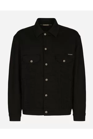 Dolce & Gabbana Coats and Jackets - Black wash stretch denim jacket