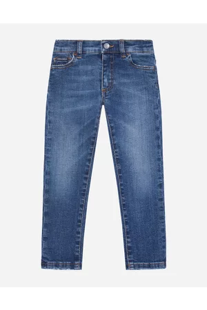 Dolce & Gabbana Trousers and Shorts - Dark slim-fit stretch jeans