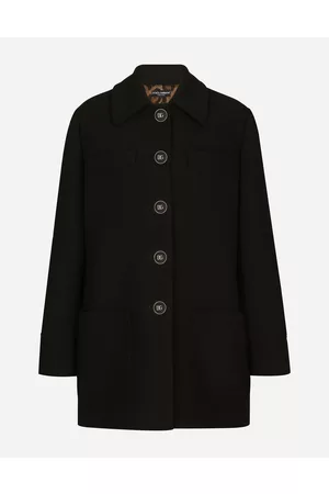 Dolce & Gabbana Coats and Jackets - Double crepe peacoat with galalith buttons